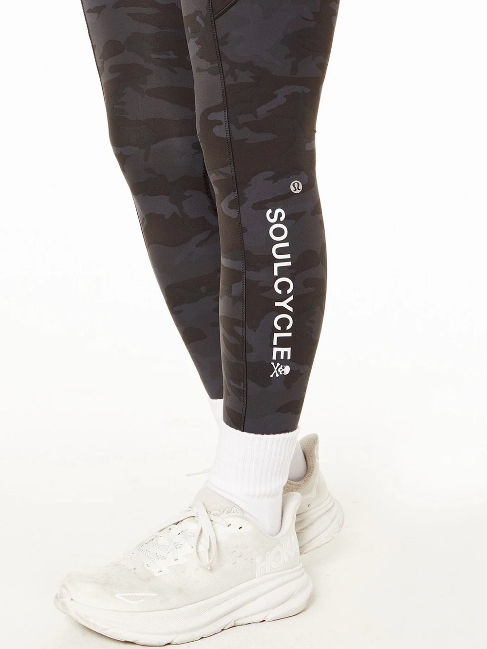 Lululemon x SoulCycle Fast & Free 25" Camo Leggings - Size 4